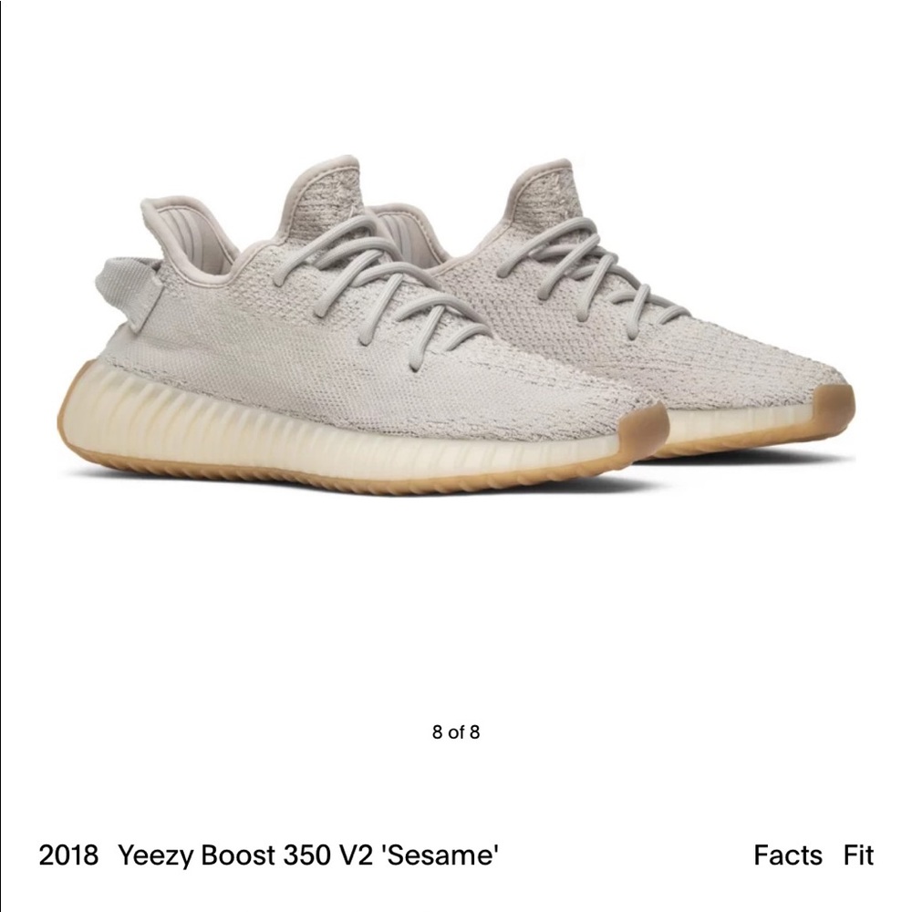 2018 Yeezy boost 350 V2 ‘sesame’